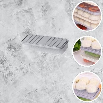 Boîte de rangement - FoodSaverBox™ - Rectangle Gris - Oublie pas ton Casse - Croûte