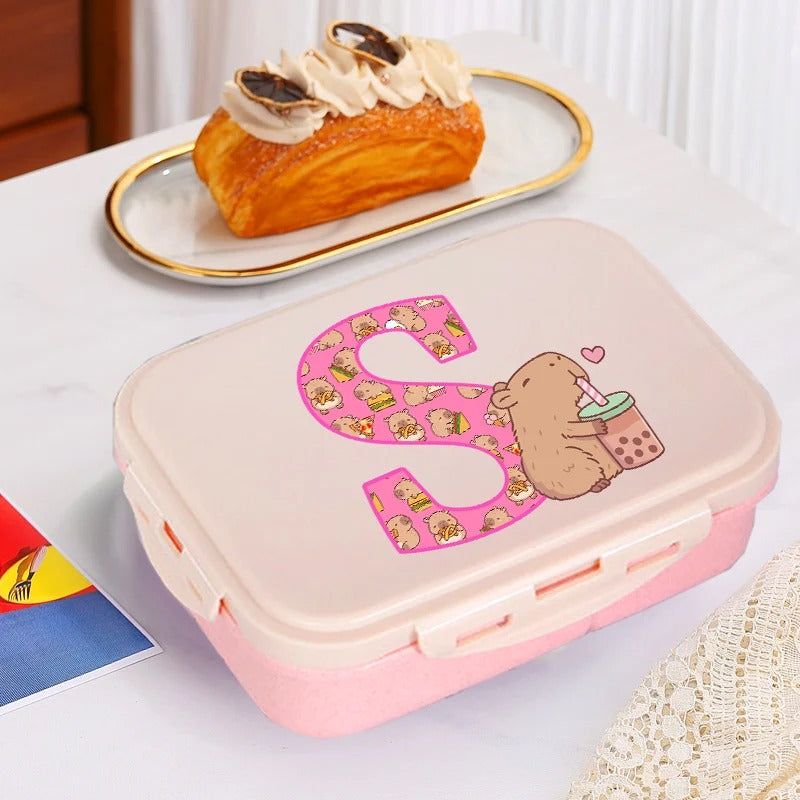 Boite repas capybara alphabet edukid