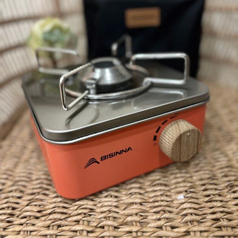 Cuisinière - MiniGasPortable™ - Orange - Oublie pas ton Casse - Croûte