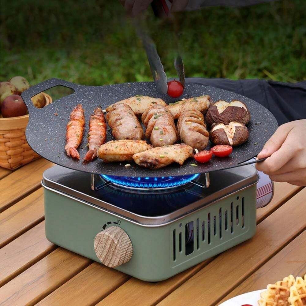 Cuisinière - MiniGasPortable™ - Vert - Oublie pas ton Casse - Croûte