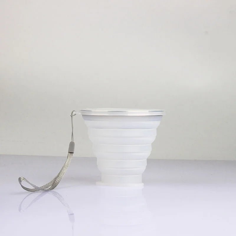 Gobelet Pliable - FlexSip™ - Blanc - Oublie pas ton Casse - Croûte