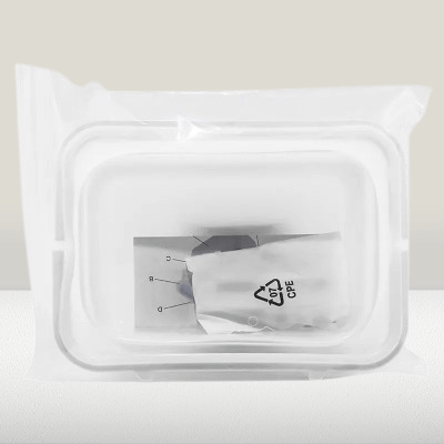 Boite conservation alimentaire - NewSiliconeLunchBox™ - Blanc - Oublie pas ton Casse - Croûte