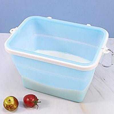 Boite conservation alimentaire - NewSiliconeLunchBox™ - Bleu - Oublie pas ton Casse - Croûte