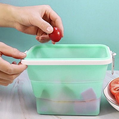 Boite conservation alimentaire - NewSiliconeLunchBox™ - Vert - Oublie pas ton Casse - Croûte