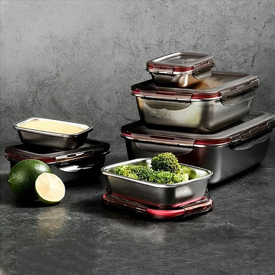 boite de conservation alimentaire_ Écologique Étanche - Oublie pas ton Casse - Croûte