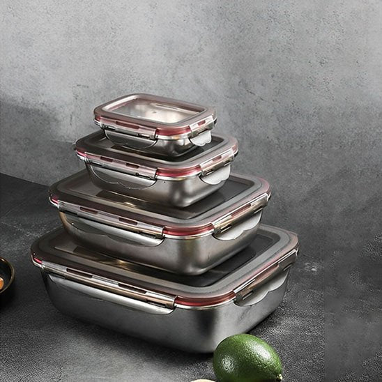 boite de conservation alimentaire_ Écologique Étanche - Oublie pas ton Casse - Croûte