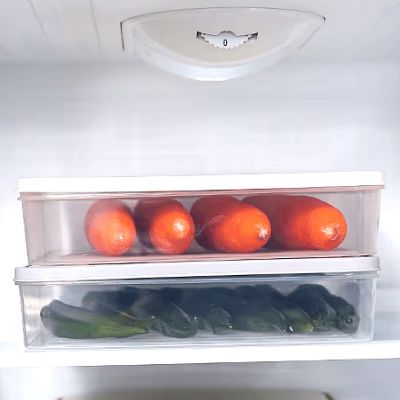 Boîte de rangement - FoodSaverBox™ - Carré blanc - Oublie pas ton Casse - Croûte