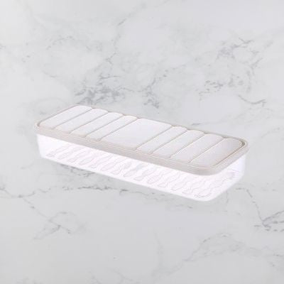 Boîte de rangement - FoodSaverBox™ - Rectangle blanc - Oublie pas ton Casse - Croûte