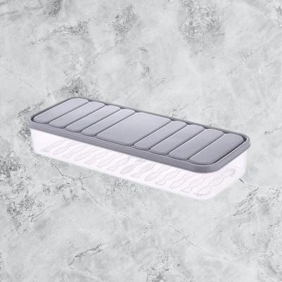 Boîte de rangement - FoodSaverBox™ - Rectangle Gris - Oublie pas ton Casse - Croûte