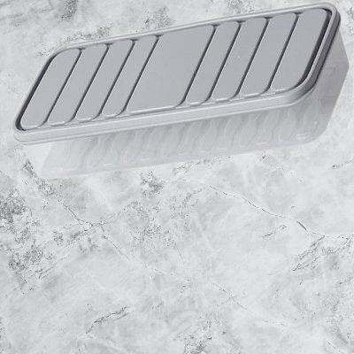 Boîte de rangement - FoodSaverBox™ - Rectangle Gris - Oublie pas ton Casse - Croûte