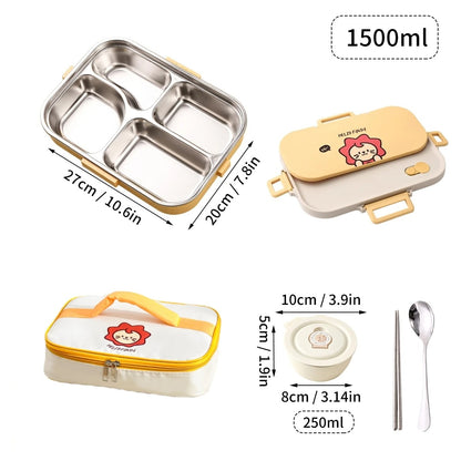 boite repas animal capybara isotherme