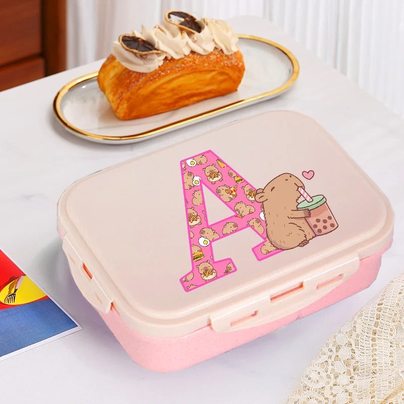 Boite repas capybara alphabet edukid