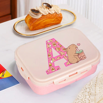 Boite repas capybara alphabet edukid