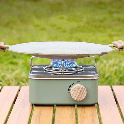 Cuisinière - MiniGasPortable™ - Vert - Oublie pas ton Casse - Croûte
