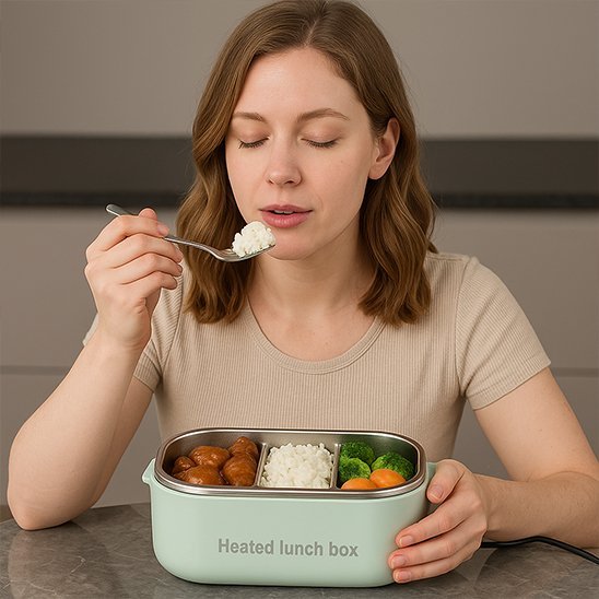 Lunch box chauffante électrique | Nomad - Oublie pas ton Casse - Croûte