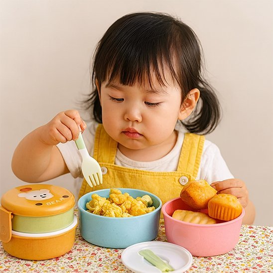 Lunch box enfant | Écologique sans BPA - Oublie pas ton Casse - Croûte