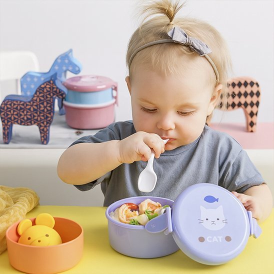 Lunch box enfant | Écologique sans BPA - Oublie pas ton Casse - Croûte
