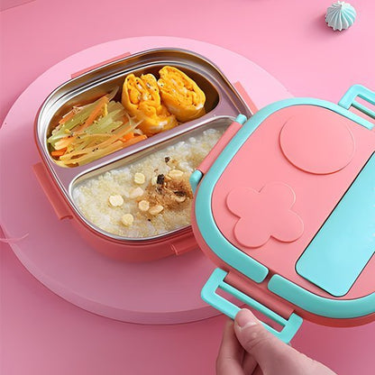 Lunch box enfant | Étanche compartimentée - Oublie pas ton Casse - Croûte
