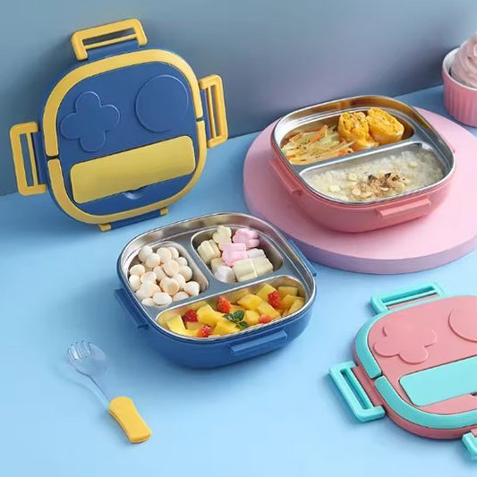 Lunch box enfant | Étanche compartimentée - Oublie pas ton Casse - Croûte